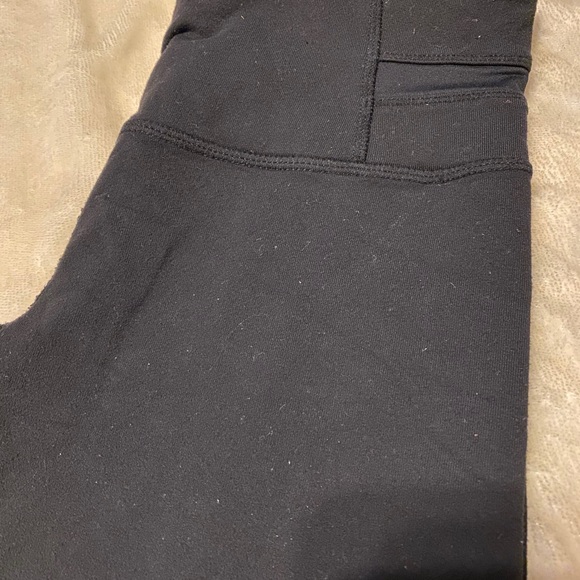Lululemon peacock crop pants black size 4 - Picture 4 of 7